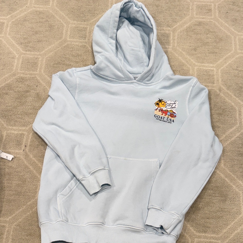 Light Blue Kids Hoodie